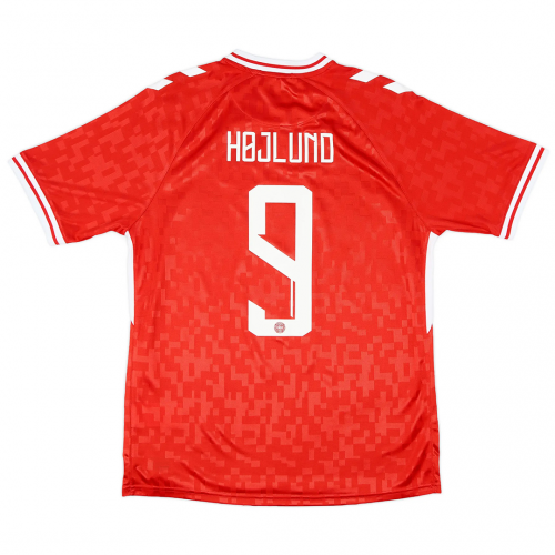 Højlund #9 Denmark Home Jersey Euro 2024