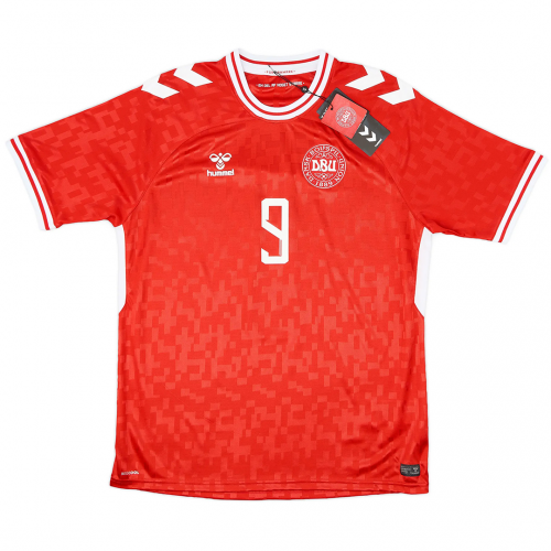 Højlund #9 Denmark Home Jersey Euro 2024