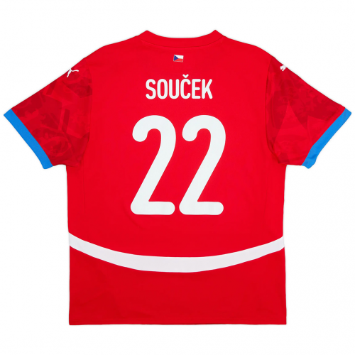 SOUČEK #22 Czech Home Jersey Euro 2024