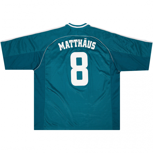 MATTHÄUS #8 Germany Retro Away Jersey World Cup 1998