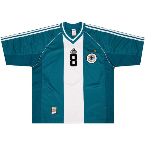 MATTHÄUS #8 Germany Retro Away Jersey World Cup 1998