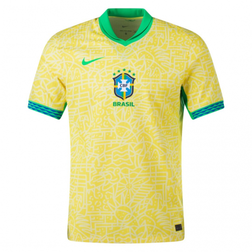 [Plus Size] Brazil Home Jersey Copa America 2024 - [Super Replica]