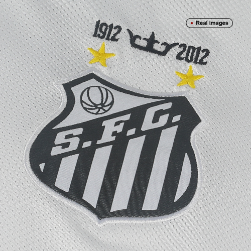 Neymar Jr #11 Santos FC Retro Jersey Home 2011/12