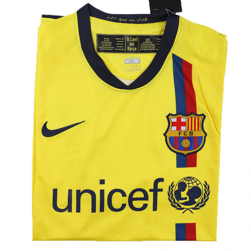 Messi #10 Barcelona Retro Jersey Away 2008/09