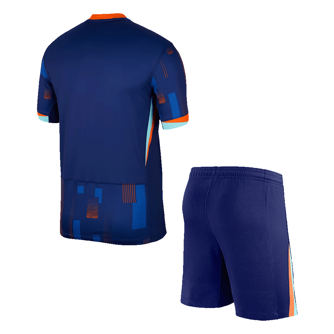 Netherlands Away Jersey Kit(Jersey+Shorts) Euro 2024