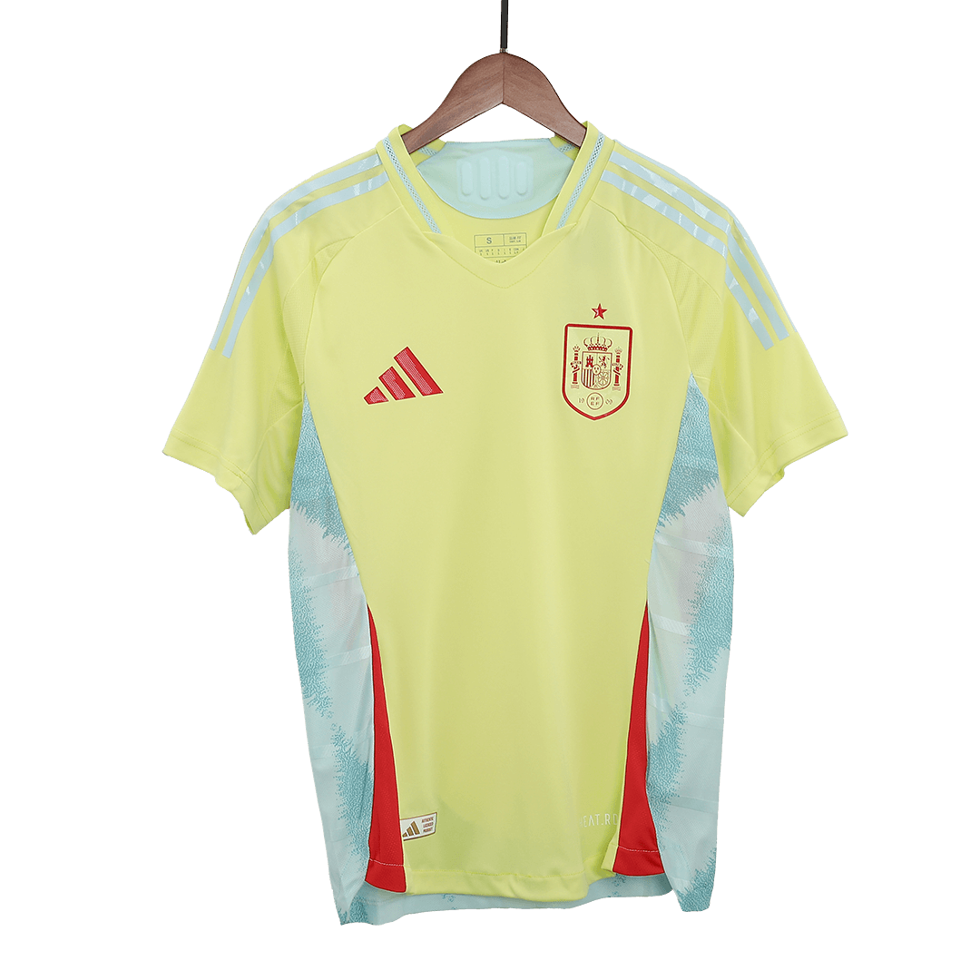 LAMINE YAMAL #19 Spain Away Jersey Player Version Euro 2024