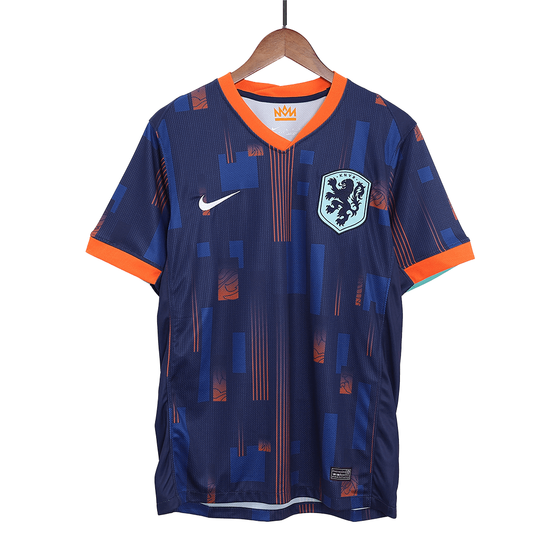 Netherlands Away Whole Kit(Jersey+Shorts+Socks) Euro 2024