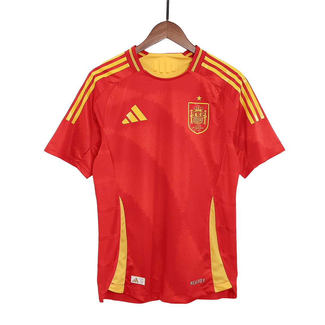 LAMINE YAMAL #19 Spain Home Jersey Player Version Euro 2024