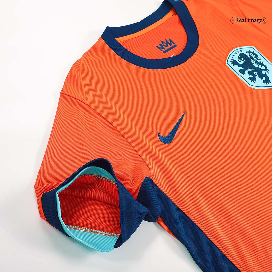 Netherlands Home Whole Kit(Jersey+Shorts+Socks) Euro 2024