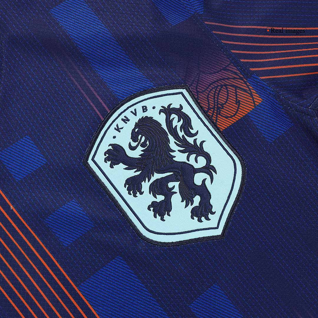 Netherlands Away Whole Kit(Jersey+Shorts+Socks) Euro 2024