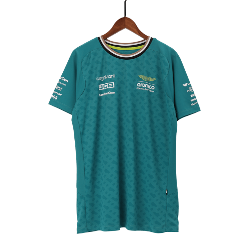 [Super Replica] Aston Martin Aramco Cognizant F1 Racing Team Fernando Alonso Driver T-Shirt 2024