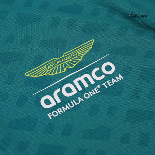 [Super Replica] Aston Martin Aramco Cognizant F1 Racing Team Fernando Alonso Driver T-Shirt 2024