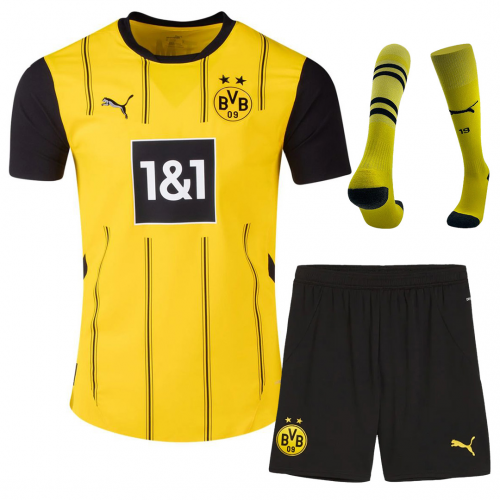 Borussia Dortmund Home Full Jersey Kit 2024/25