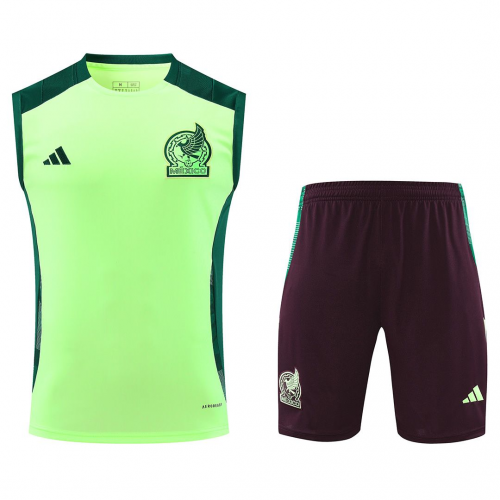 Mexico Pre-Match Sleeveless Kit Green Copa America 2024