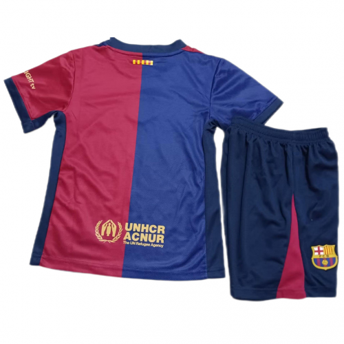 Kids Barcelona Home Jersey Kit 2024/25