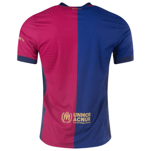 Barcelona Home Spotify Logo Without Text Jersey Player Version 2024/25