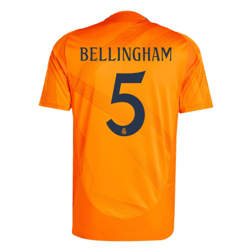 BELLINGHAM #5 Real Madrid Away Jersey Player Version 2024/25