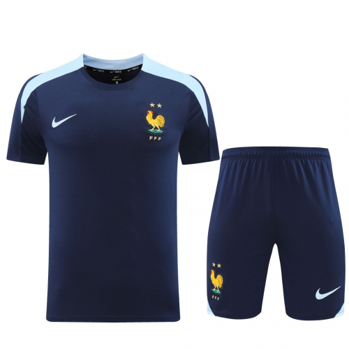 France Pre-Match Kit Navy Euro 2024