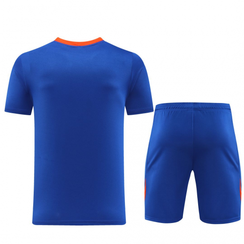 Netherlands Pre-Match Kit Blue Euro 2024