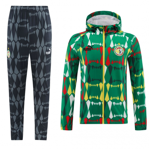 Senegal Hoodie Training Kit (Jacket+Pants) 2024/25