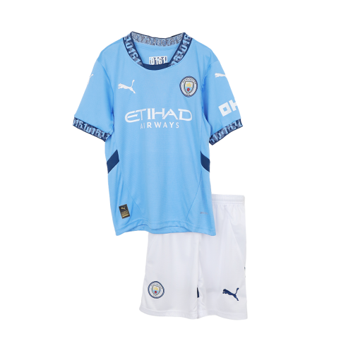 Discount Kids Manchester City Home Kit 2024/25