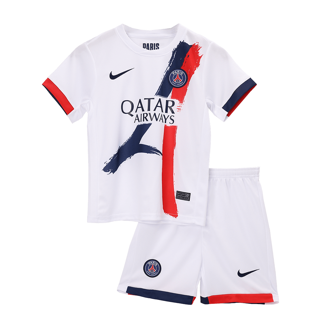 Kids PSG Away Full Kit(Jersey+Shorts+Socks) 2024/25