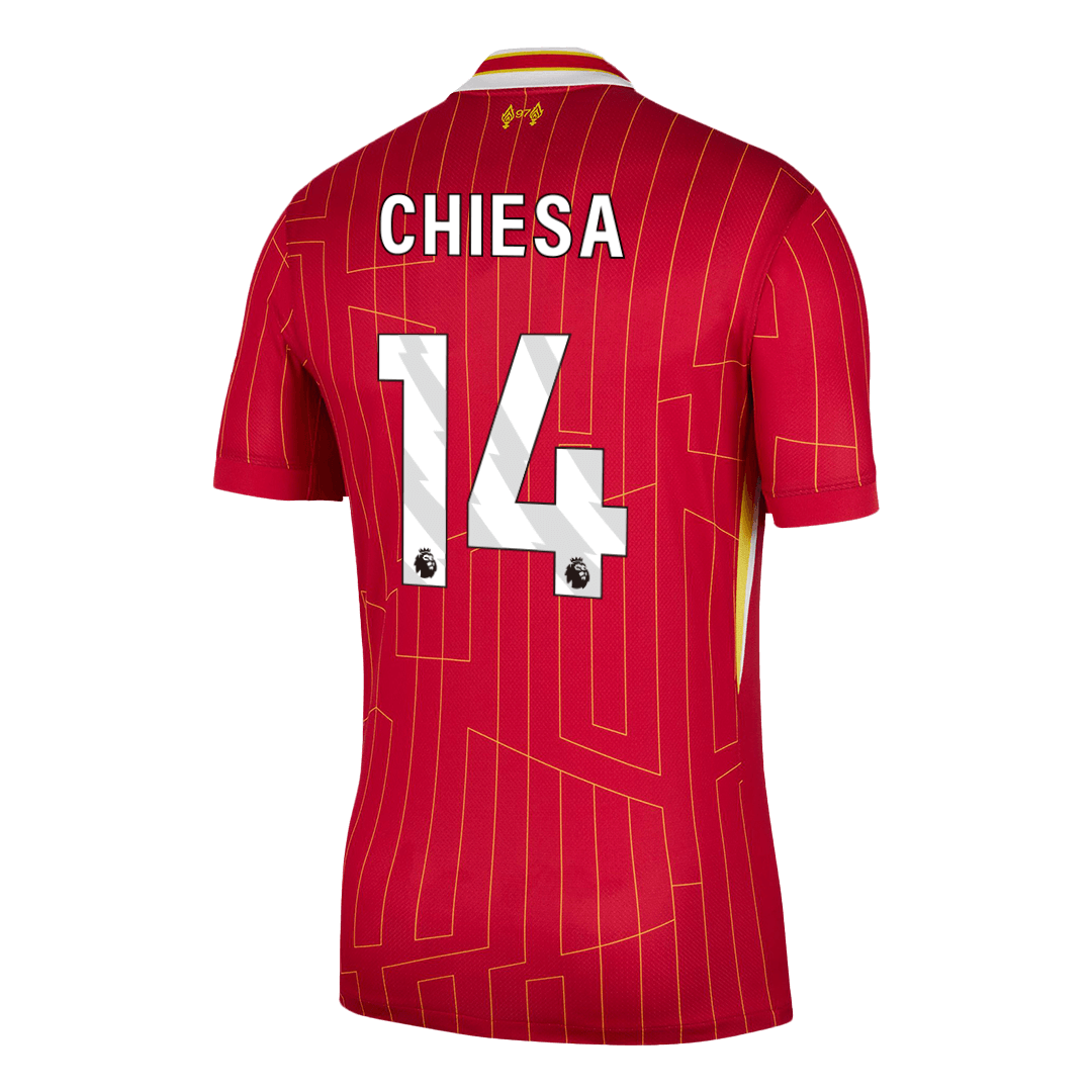 [Super Replica] CHIESA #14 Liverpool Home Jersey 2024/25