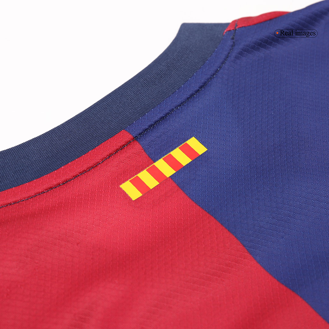 Kids Barcelona Home Full Kit(Jersey+Shorts+Socks) 2024/25