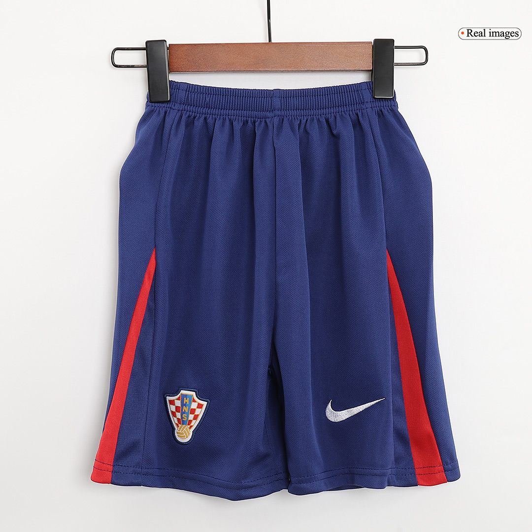 Kids Croatia Away Jersey Kit Euro 2024