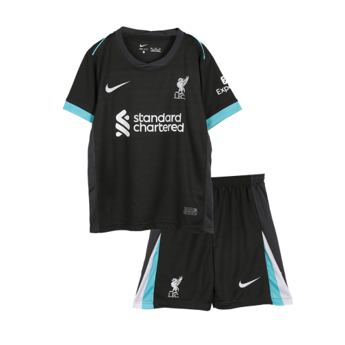 Kids Liverpool Away Jersey Kit 2024/25