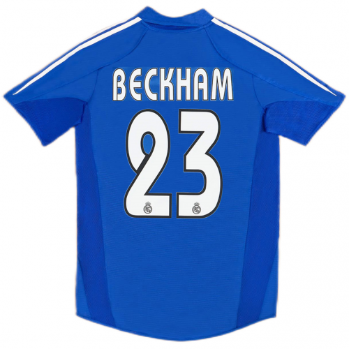 BECKHAM #23 Retro Real Madrid Third Jersey 2004/05