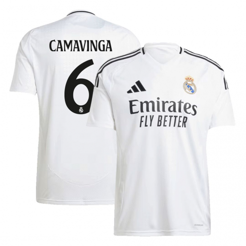 [Super Replica] CAMAVINGA #6 Real Madrid Home Jersey 2024/25