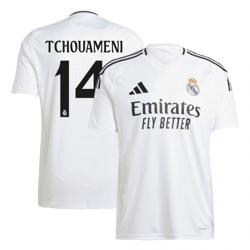 [Super Replica] TCHOUAMENI #14 Real Madrid Home Jersey 2024/25