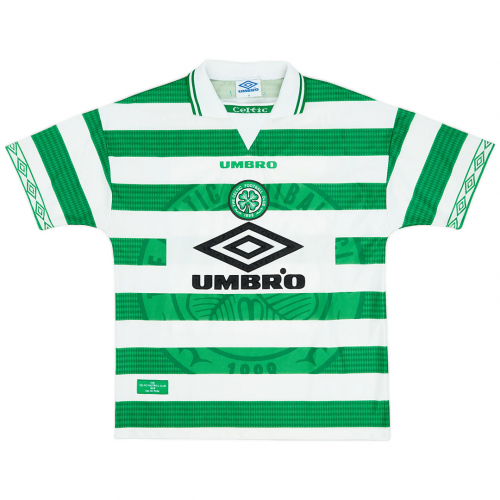 McNAMARA #4 Retro Celtic Home Jersey 1997/99