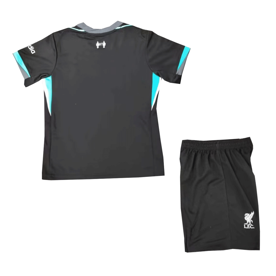 Kids Liverpool Away Jersey Kit 2024/25