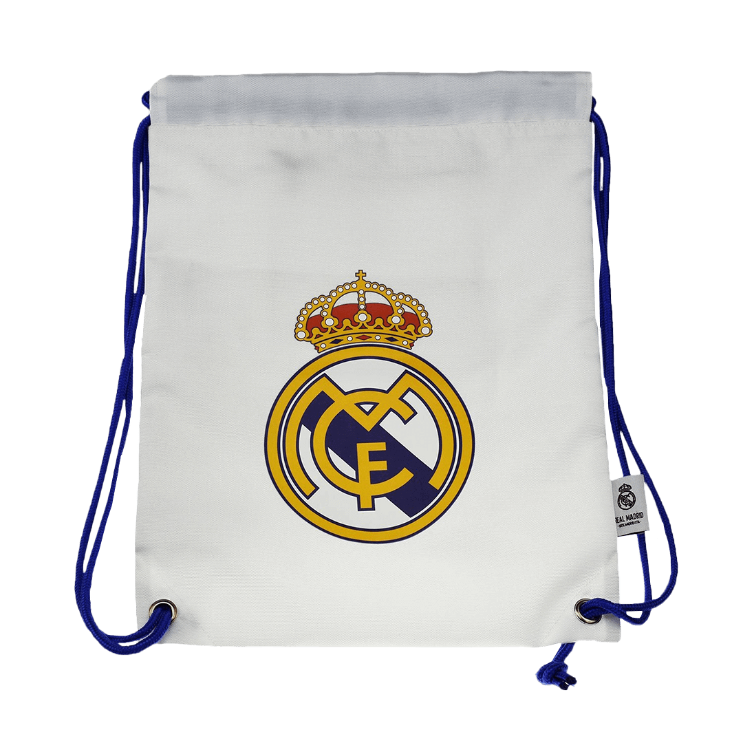 Real Madrid Crest Gymsack -White/Blue