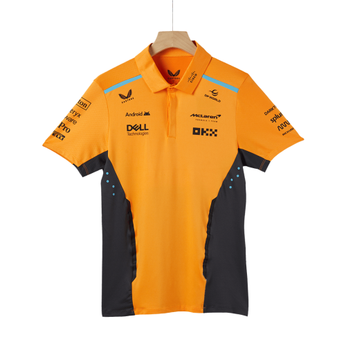 [Super Replica] McLaren F1 Racing Team Polo Orange 2024