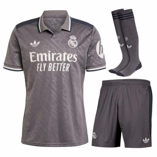 [Super Replica] Real Madrid Third Full Jersey Kit 2024/25