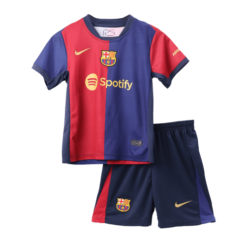 Kids LAMINE YAMAL #19 Barcelona Home Kit 2024/25