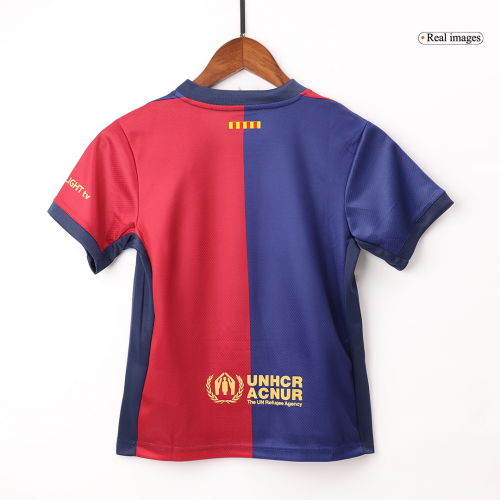 Kids LAMINE YAMAL #19 Barcelona Home Kit 2024/25