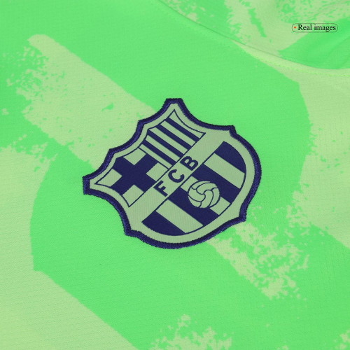 [Super Replica] Barcelona Third Spotify Logo Without Text Jersey 2024/25