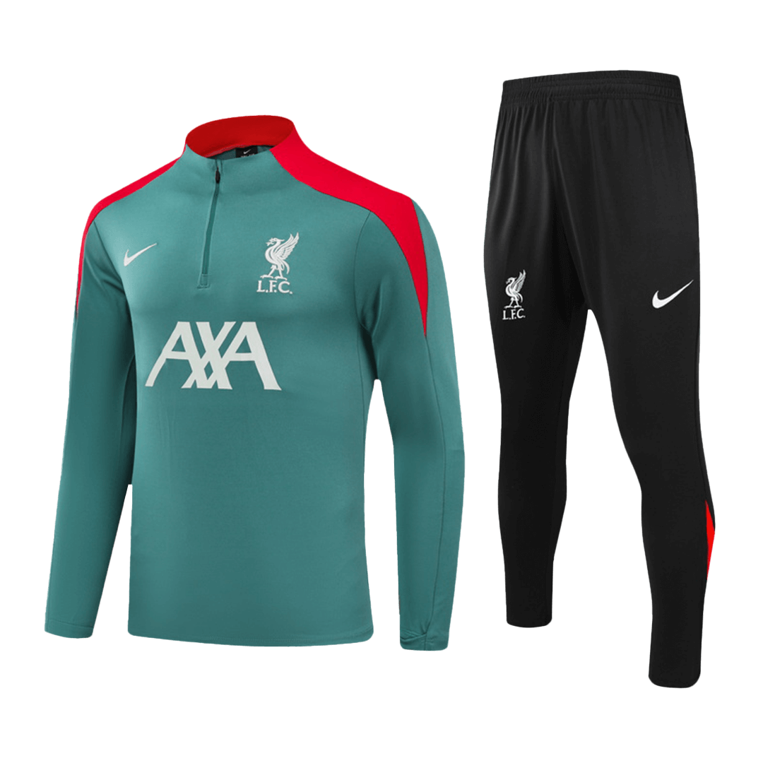 Kids Liverpool Zipper Sweat Kit(Top+Pants) 2024/25