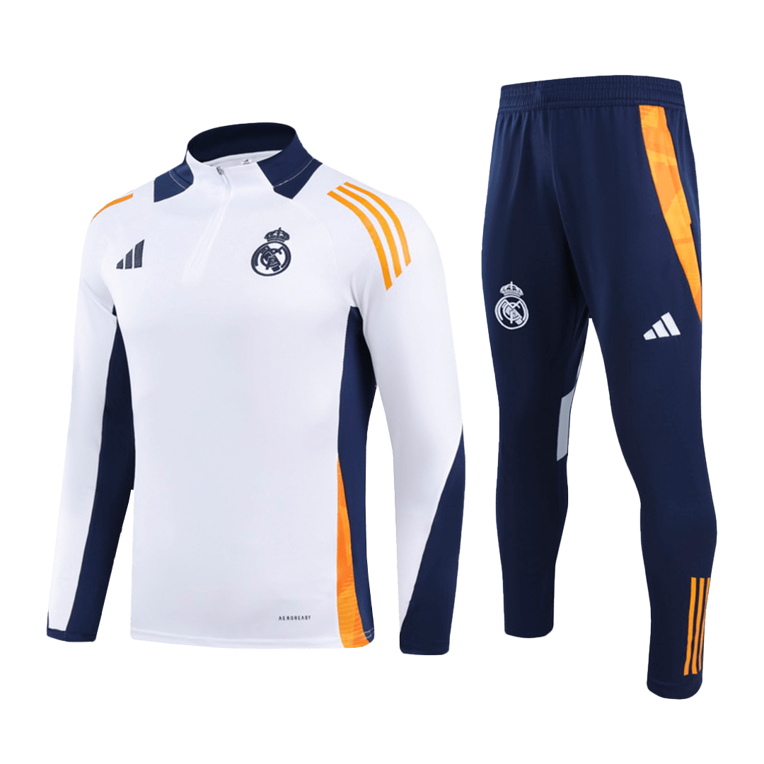 Real Madrid Zipper Sweat Kit(Top+Pants) 2024/25