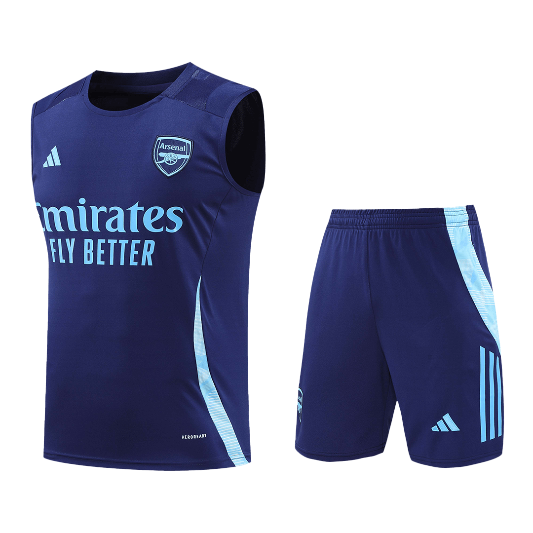 Arsenal Pre-Match Vest Kit(Jersey+Shorts) 2024/25