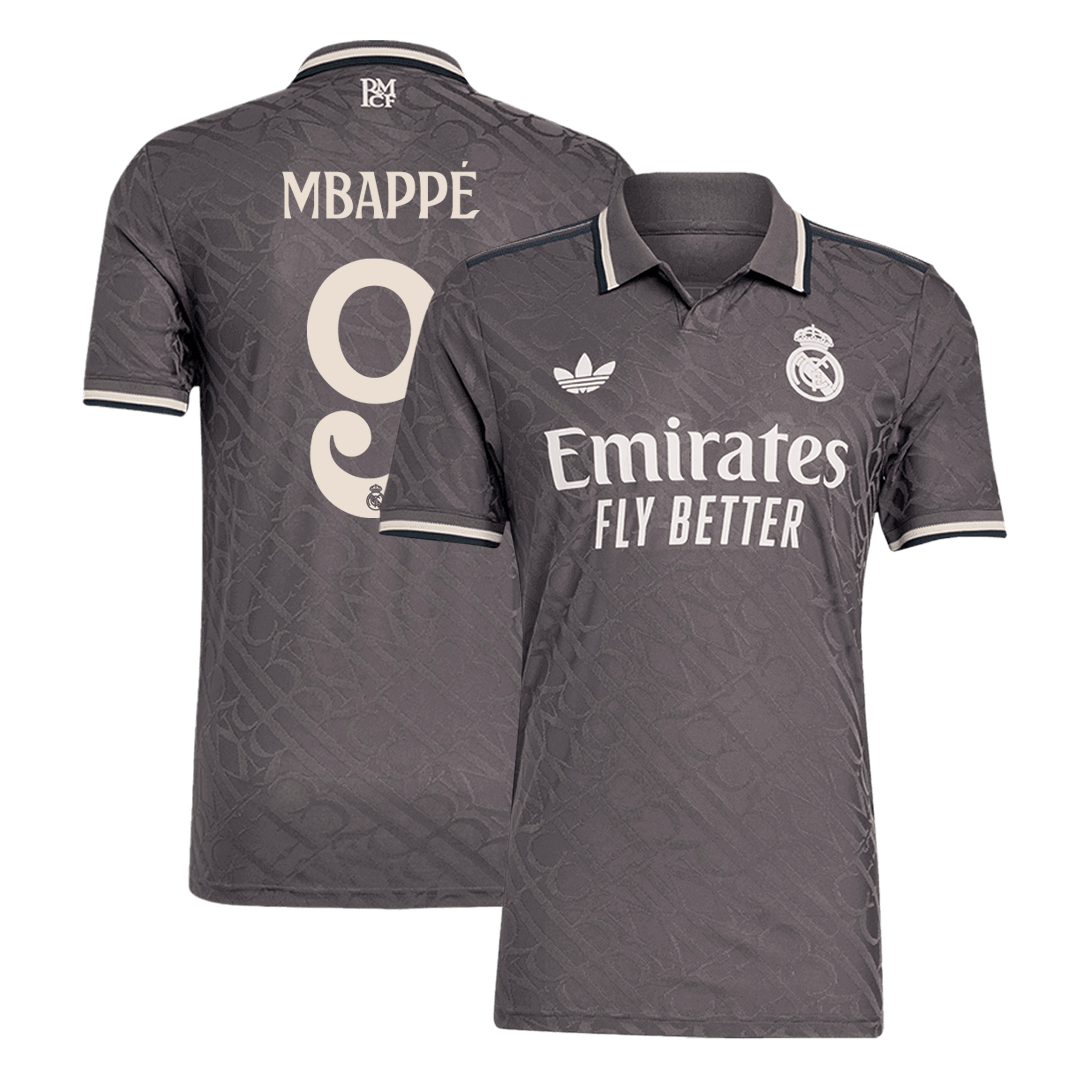 MBAPPÉ #9 Real Madrid Third Match Jersey 2024/25