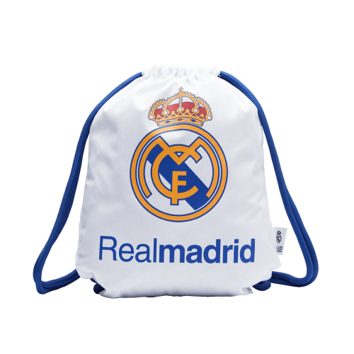 Real Madrid Crest Gymsack -White/Blue