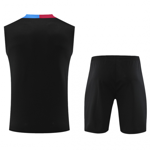 Barcelona Pre-Match Vest Kit(Jersey+Shorts) 2024/25