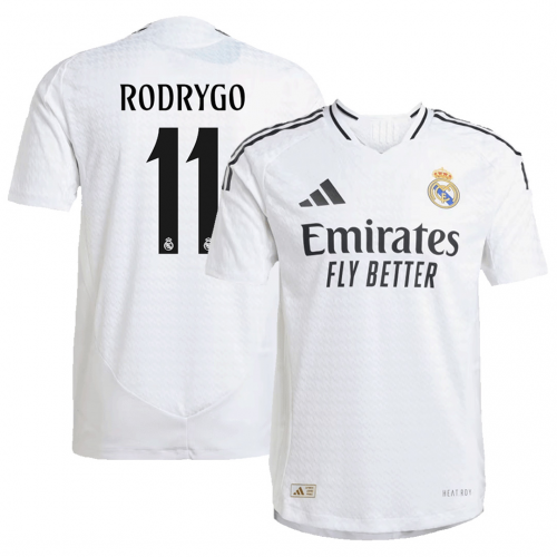 RODRYGO #11 Real Madrid Home Match Jersey 2024/25