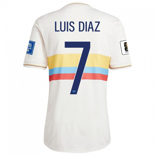 LUIS DIAZ #7 Colombia Centenary Collection Jersey 2024