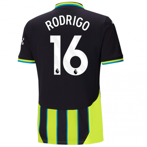 RODRIGO #16 Manchester City Away Jersey 2024/25